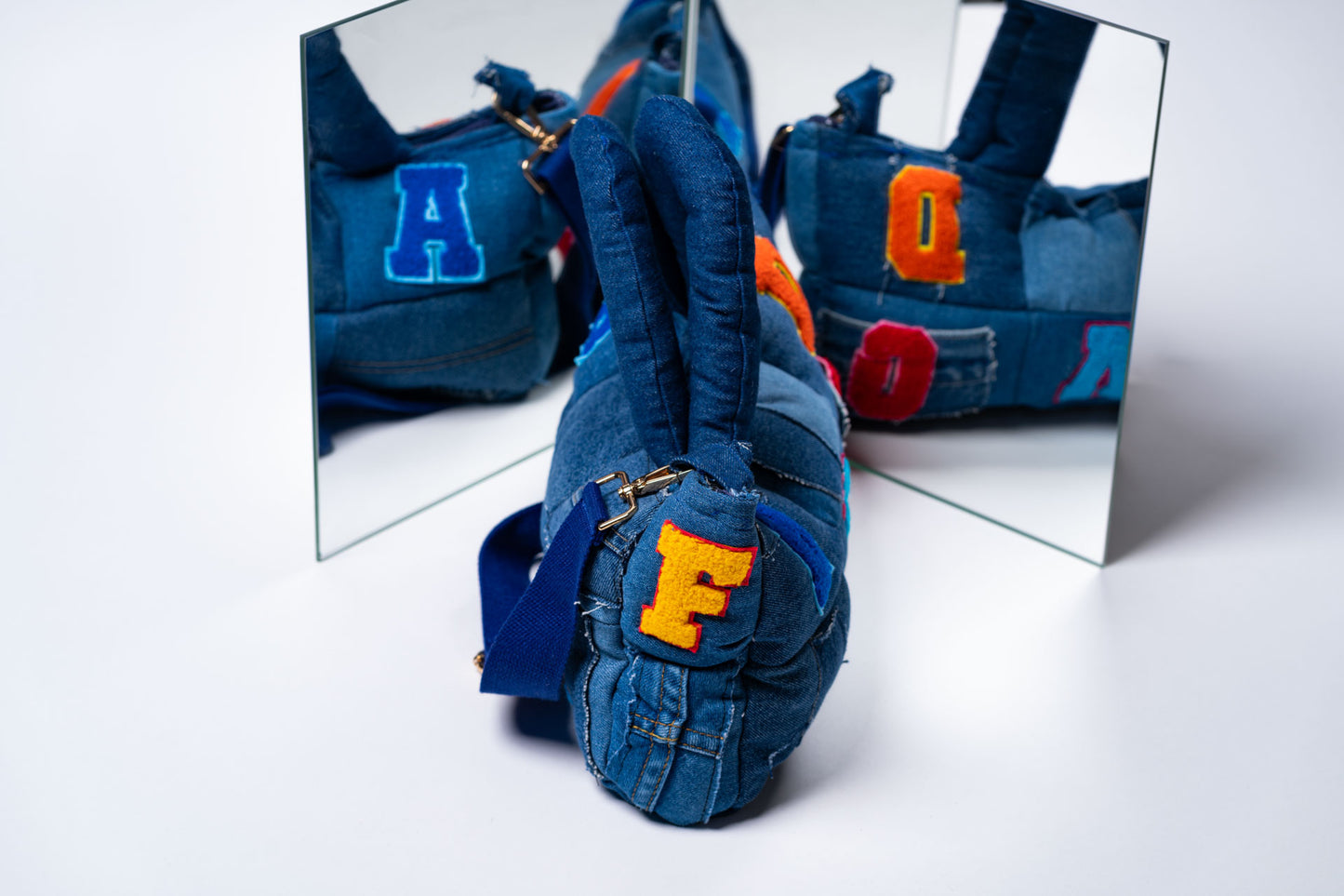 Jean Varsity Bag