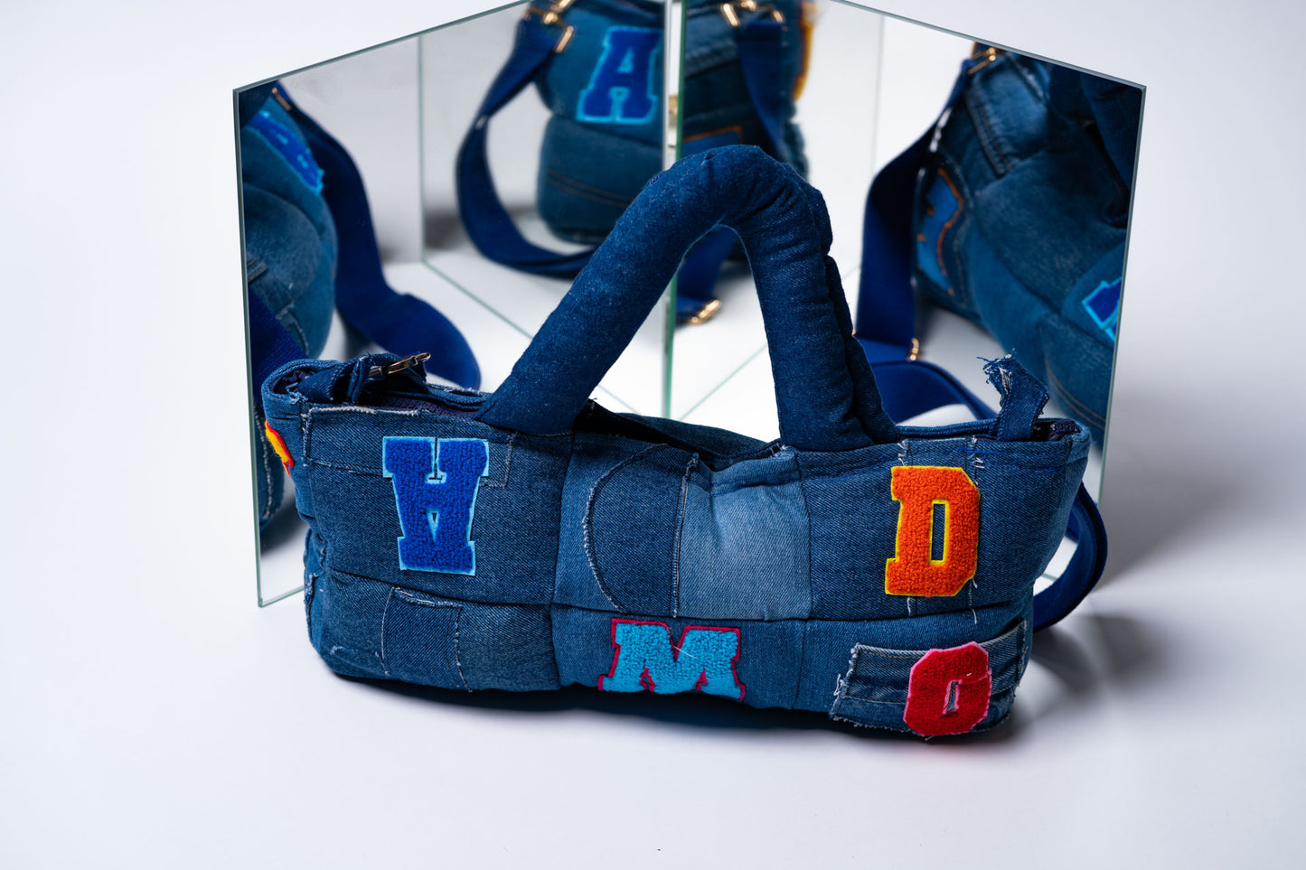 Jean Varsity Bag