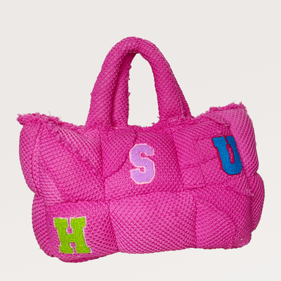Pink Varsity Bag